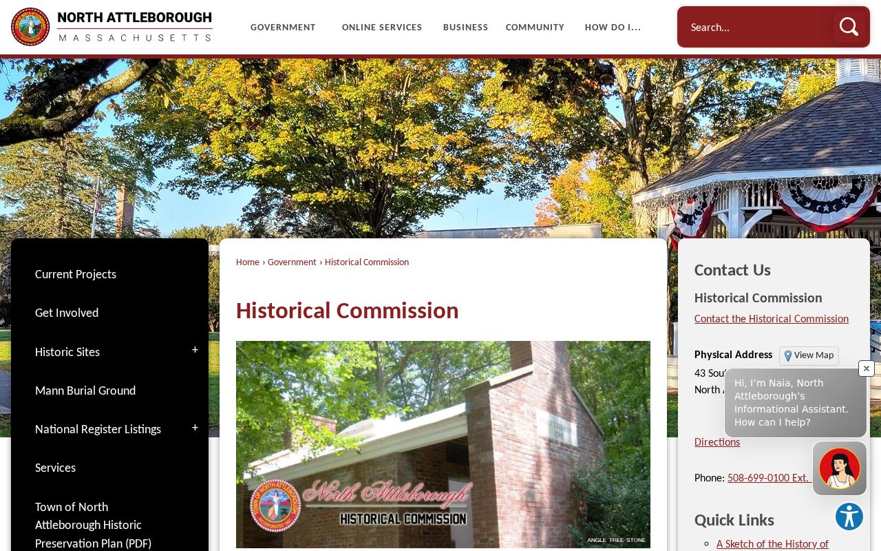 North Attleborough city directory historical context from the Historical Commission