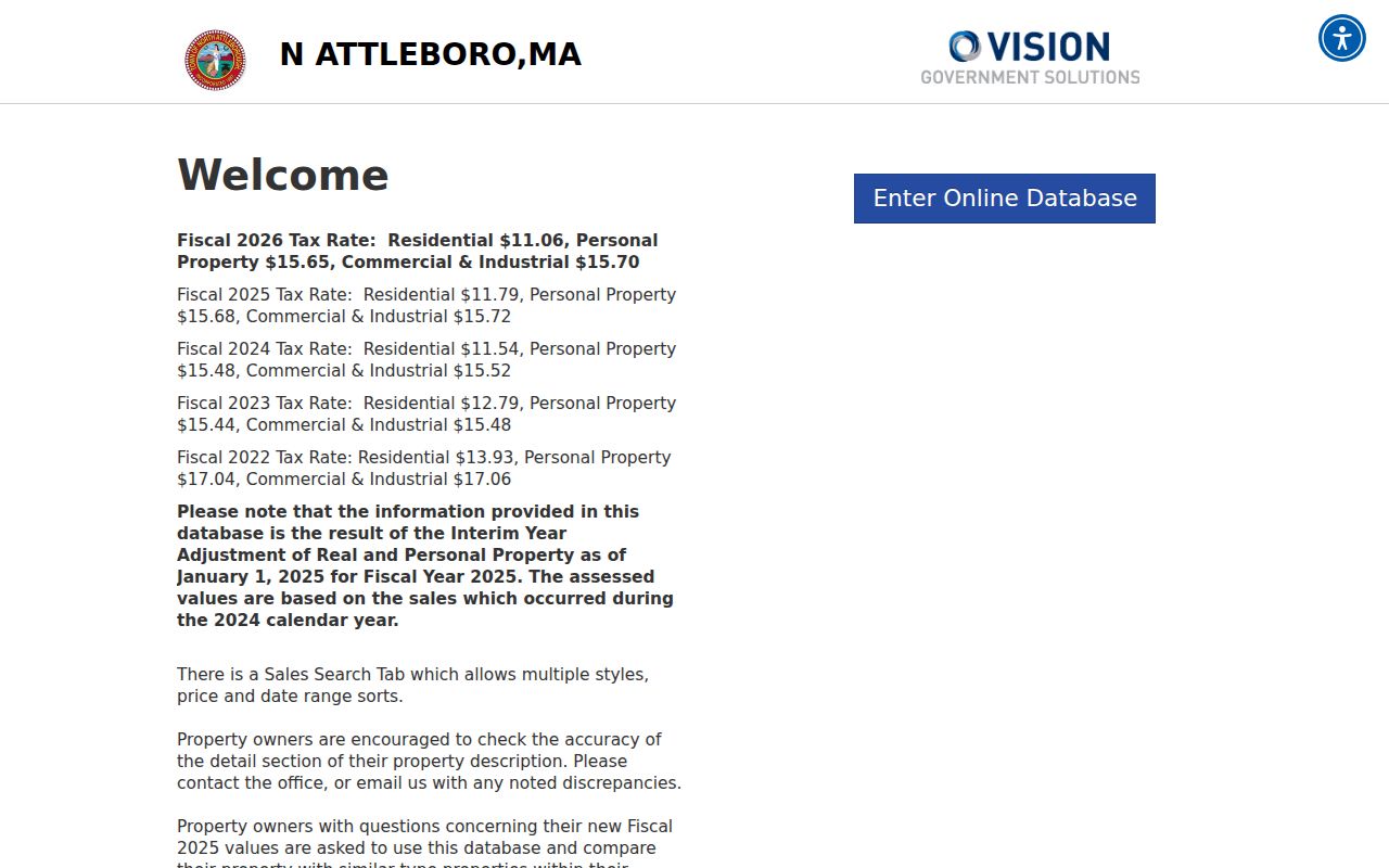 North Attleborough street directory Vision property portal