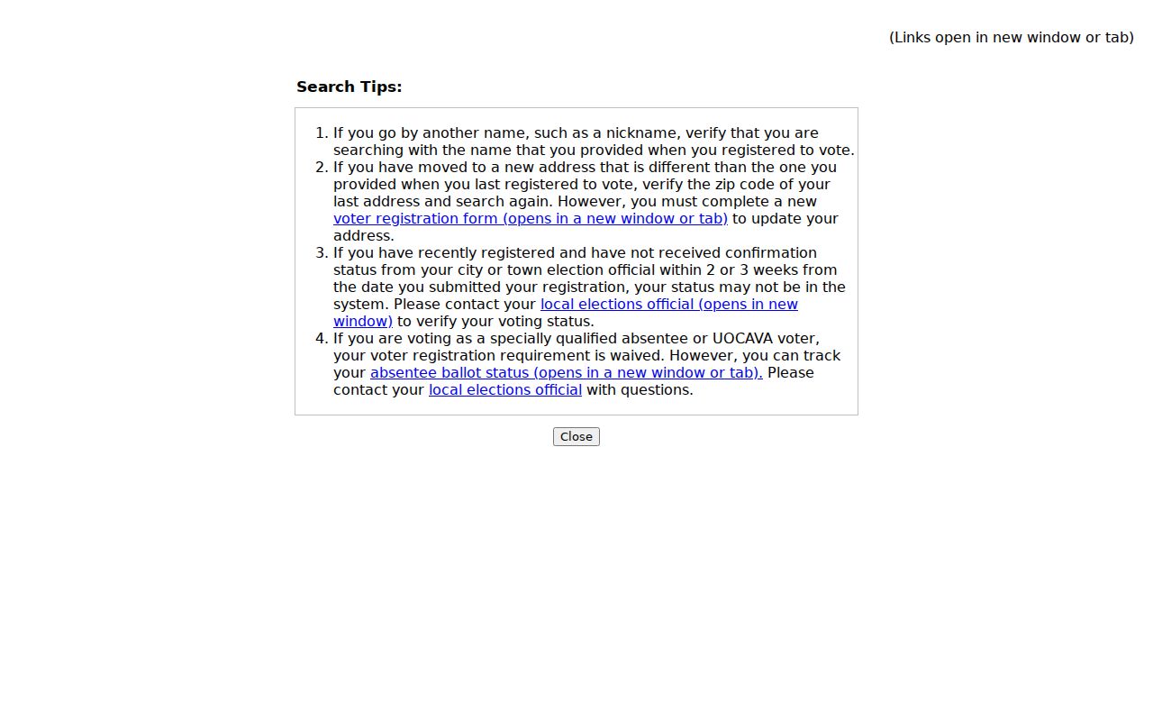 North Attleborough ZIP code directory Massachusetts voter search tips